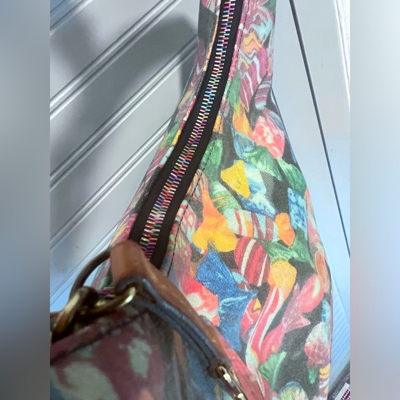 DOONEY & BOURKE Y2K CANDY PRINT TASSEL TOTE BAG EUC - Picture 2 of 16